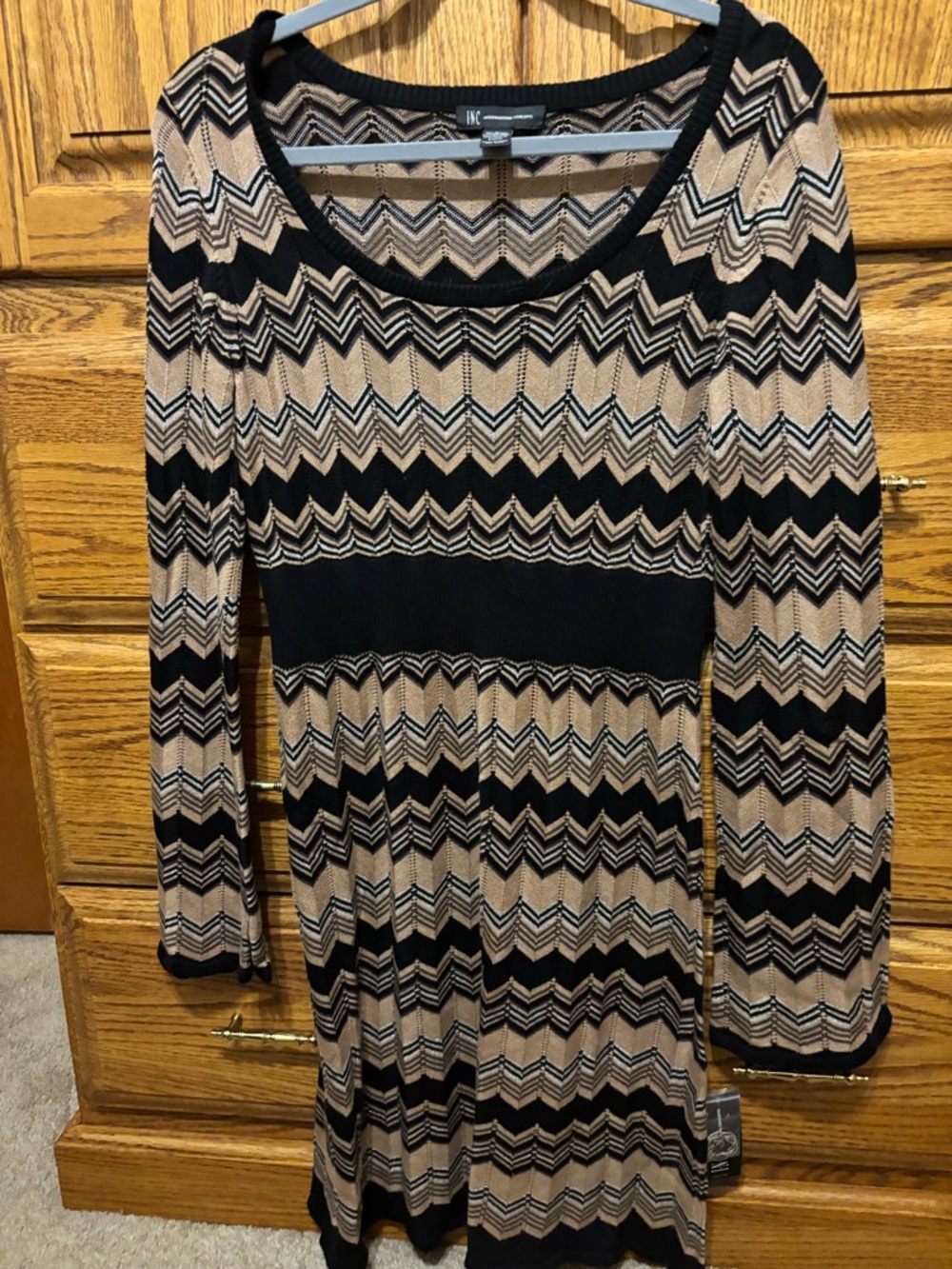 NWT INC International Concepts Chevron Dress